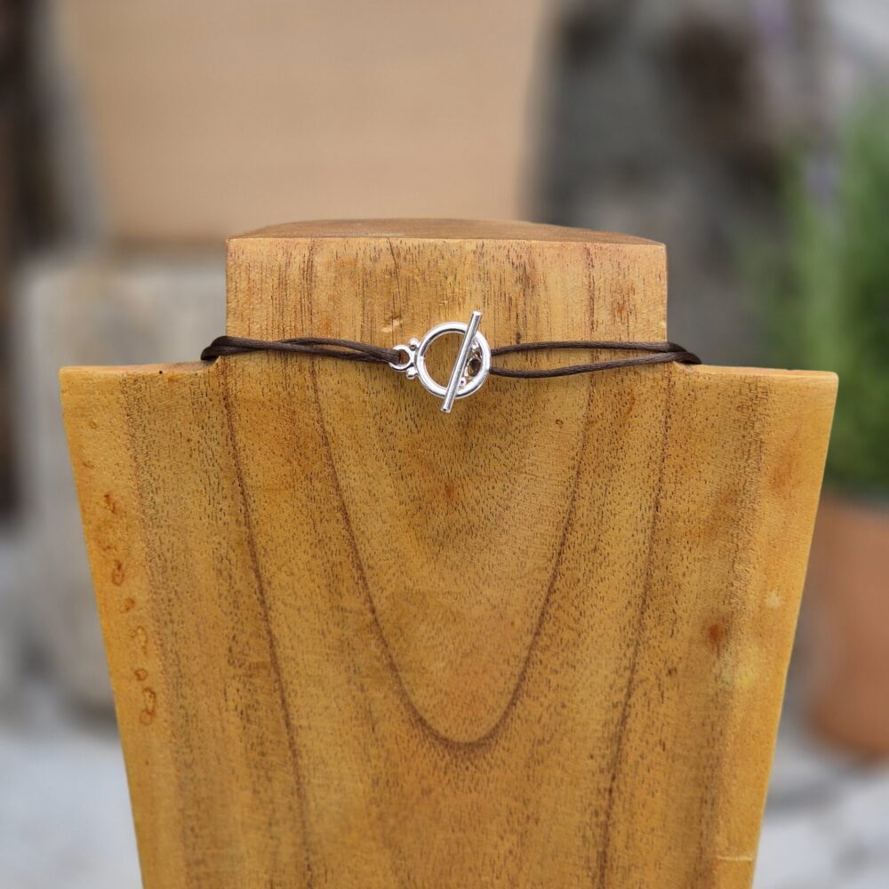 Collier céramique et argent AMELIE