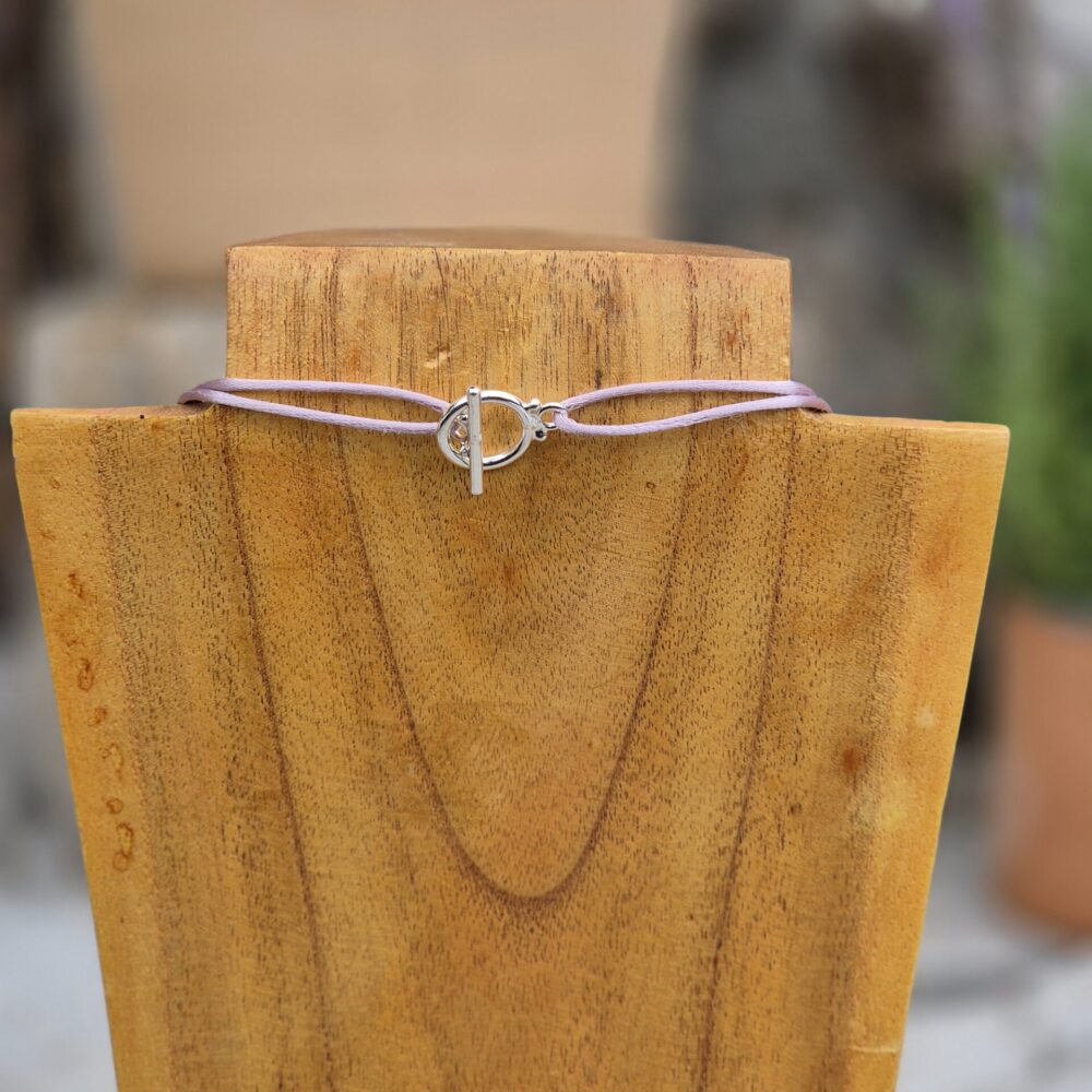 Collier céramique et argent AMELIE