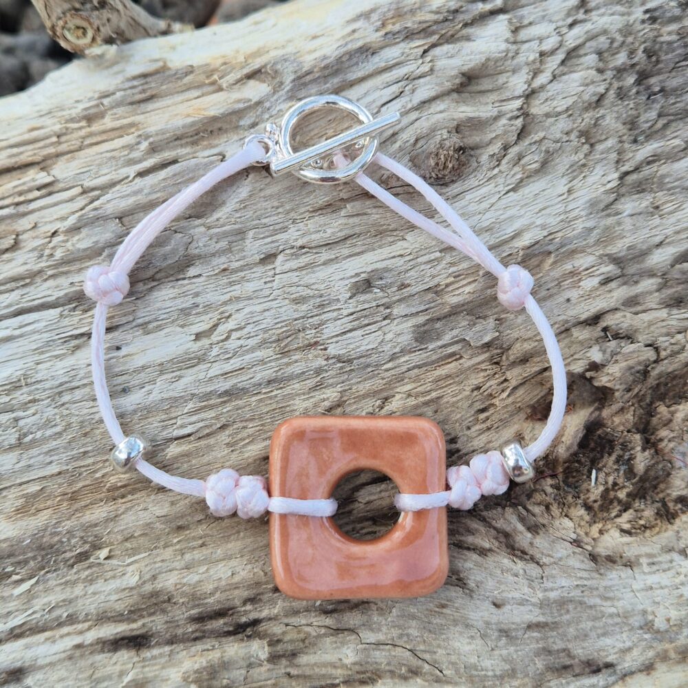 bracelet réglable en céramique
