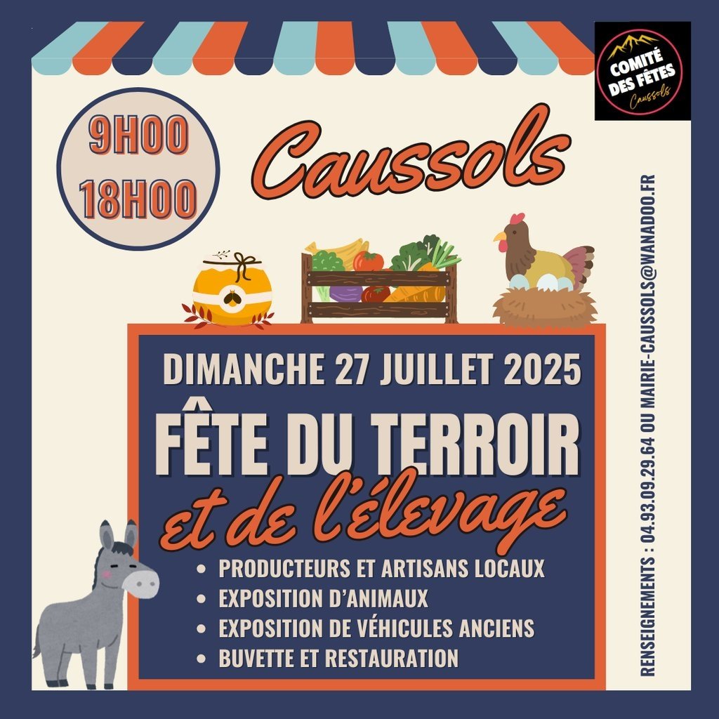 fête du terroir caussols 2025